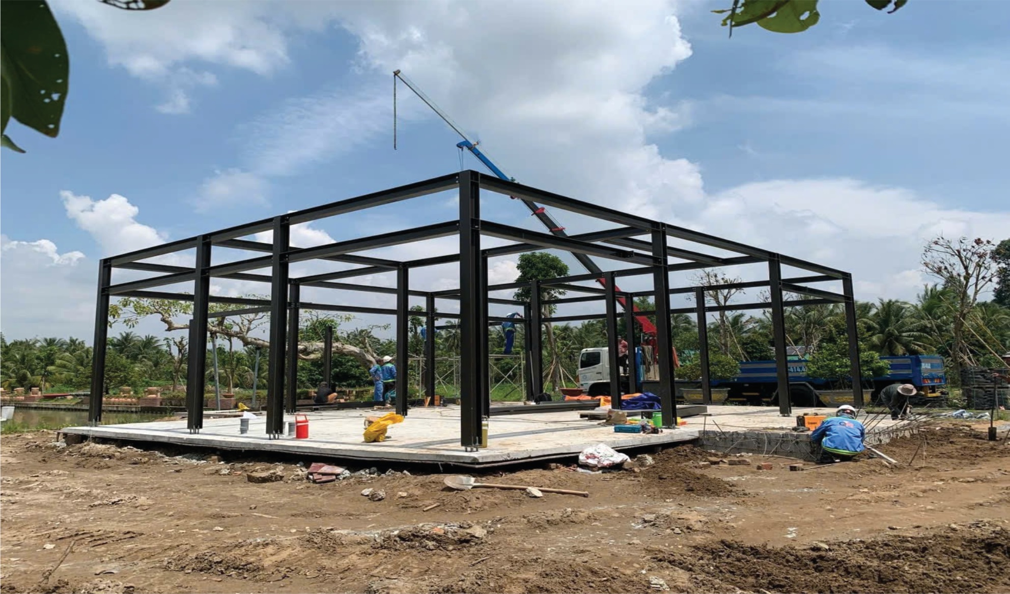 Steel Structure Design, Fabrication & Installation